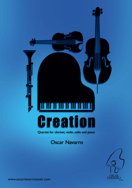 Creation (Quartet for clarinet, violin, cello and piano)