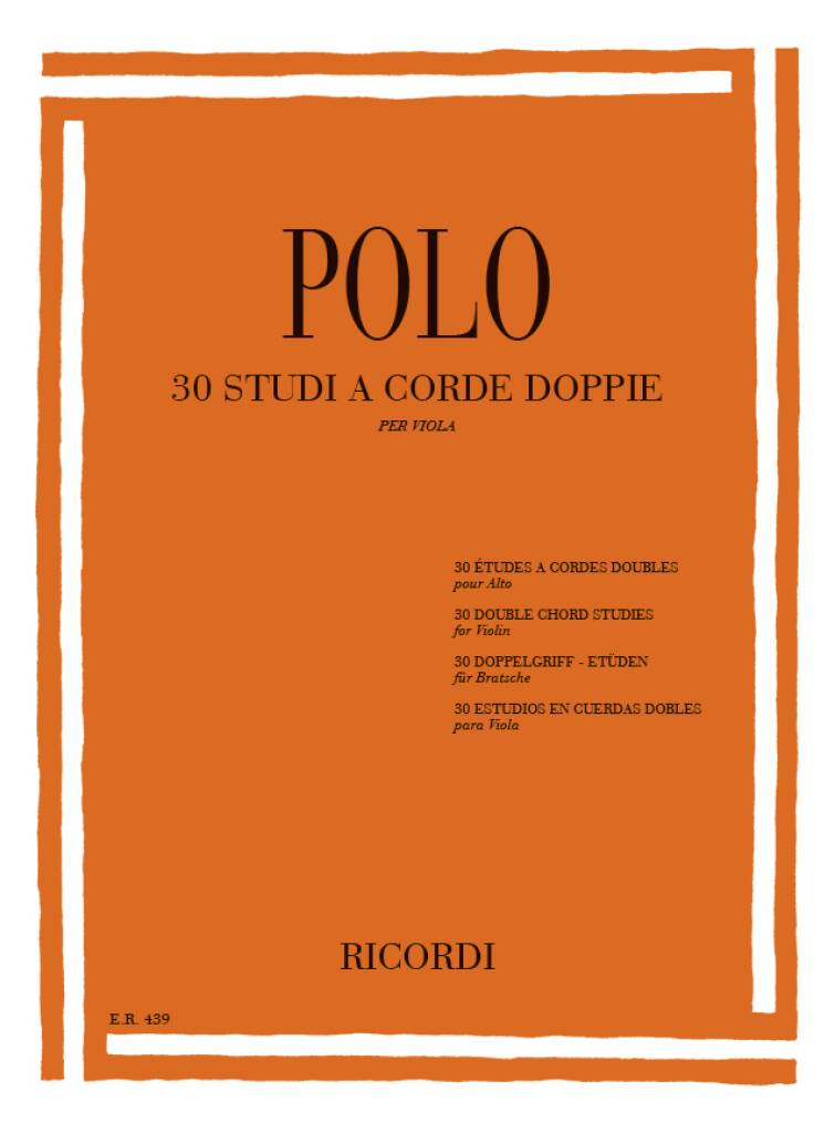 30 Studi a Corde Doppie