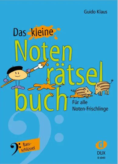 Das kleine Notenrätselbuch (Bassschlüssel)