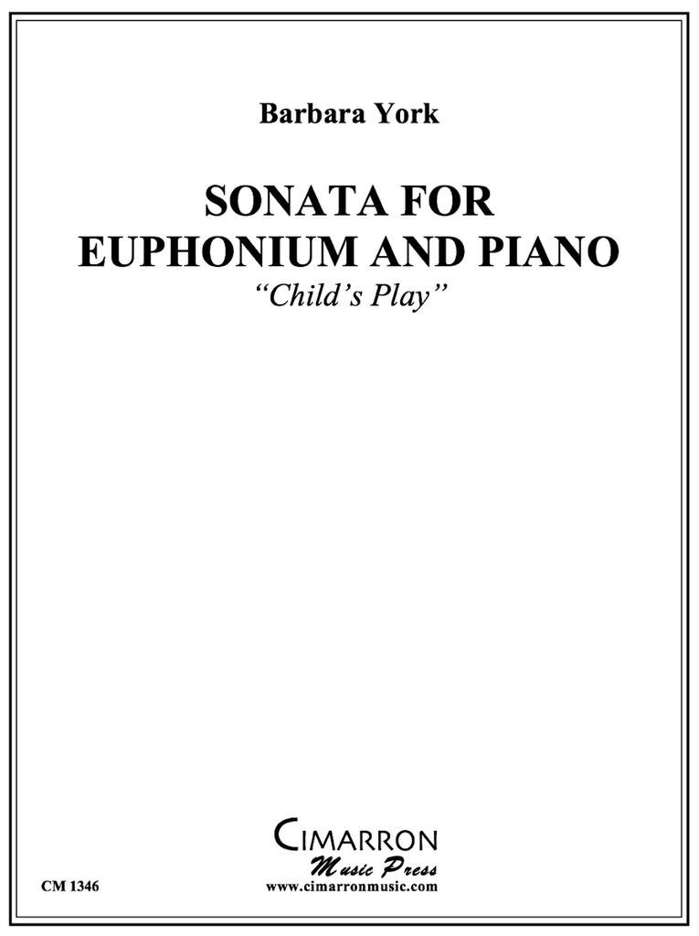 Sonata for Euphonium and Piano "Child's Play"
