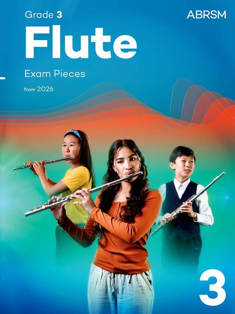 Flute Exam Pieces from 2026 - Grade 3 (Flute part & piano accompaniment)