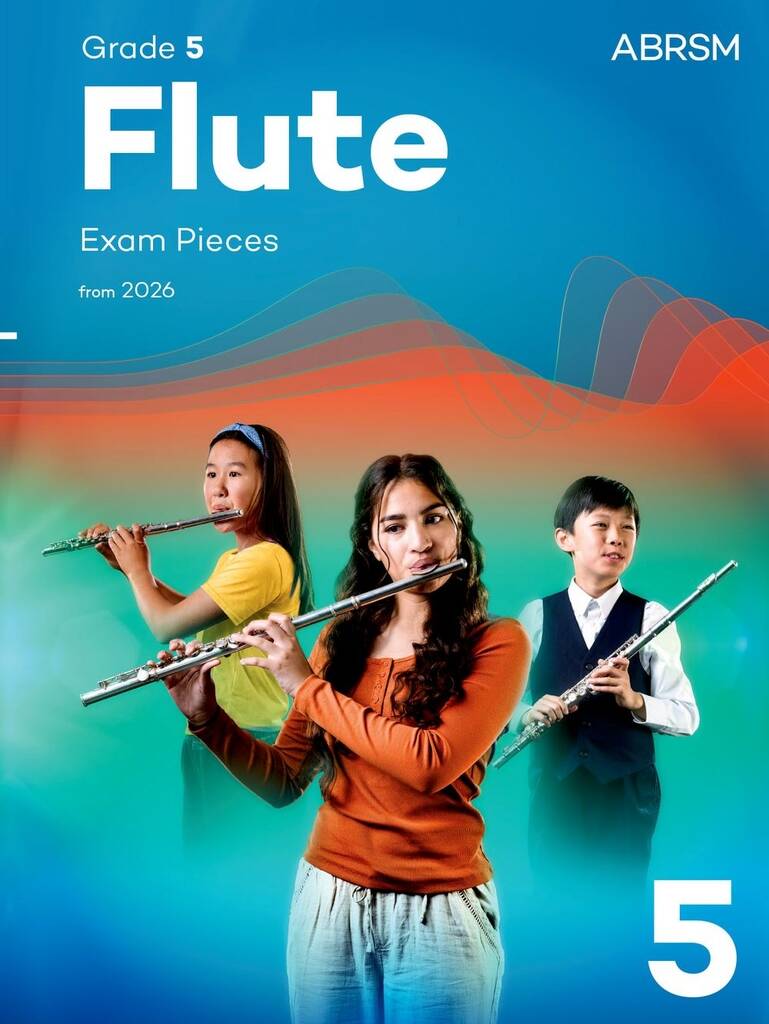 Flute Exam Pieces from 2026 - Grade 5 (Flute part & piano accompaniment)