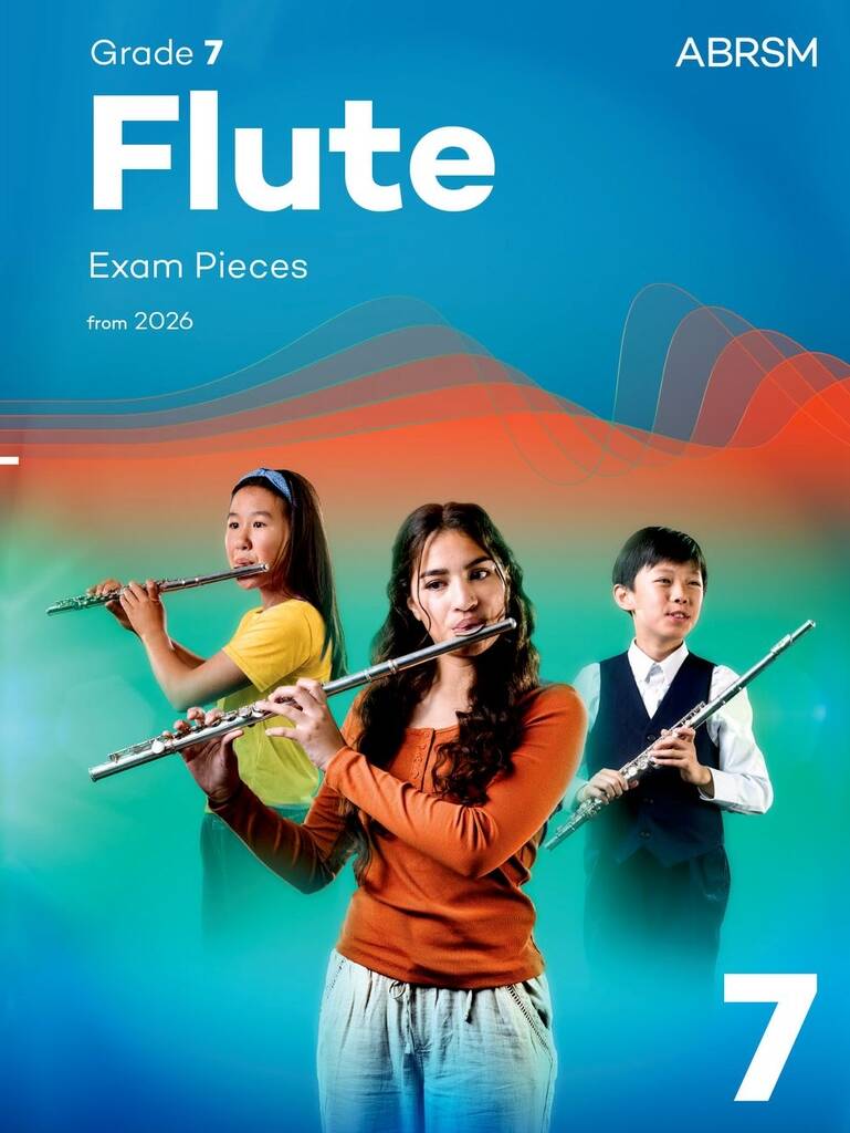 Flute Exam Pieces from 2026 - Grade 7 (Flute part & piano accompaniment)