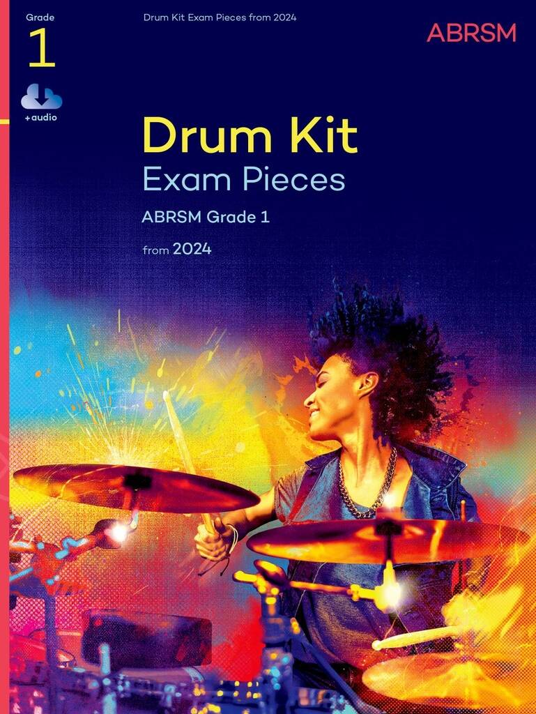 Drum Kit Exam Pieces from 2024 - Grade 1