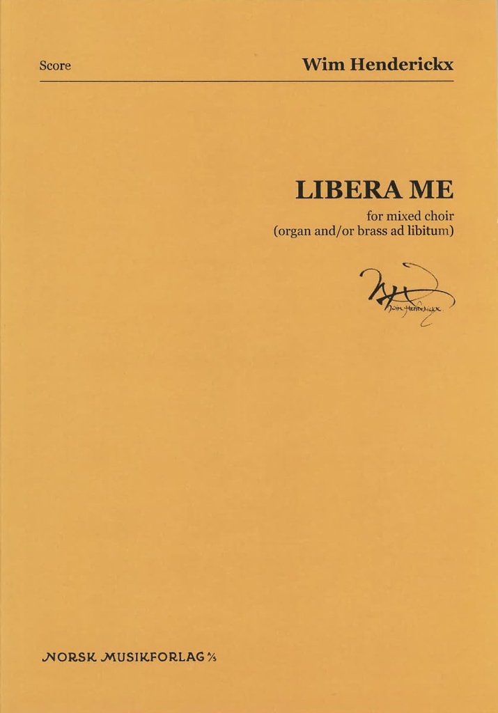 Libera Me (score)