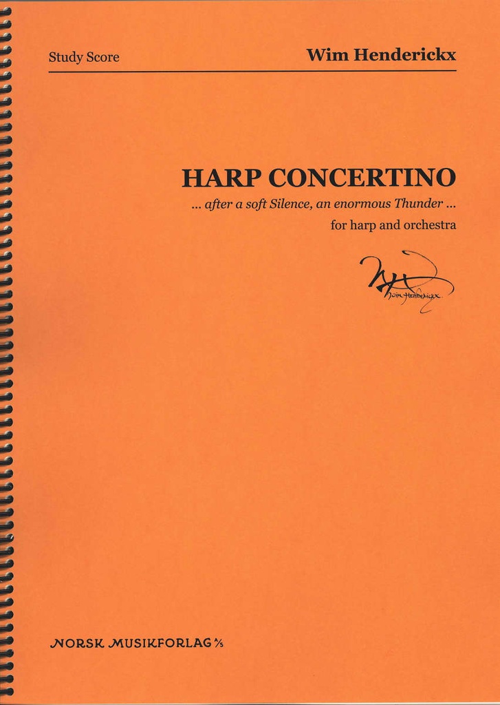 Harp Concertino (study score)