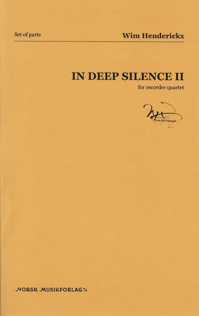 In Deep Silence II (Parts)