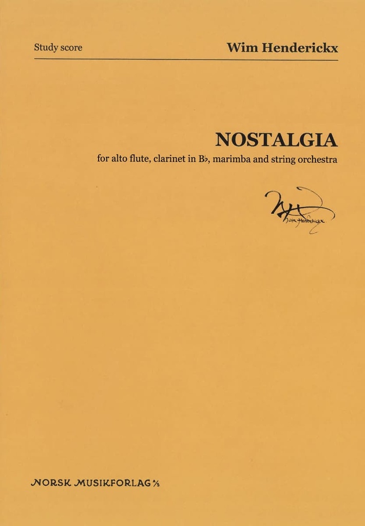 Nostalgia (study score)