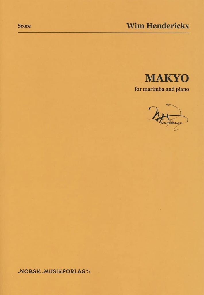 Makyo (Score & parts)