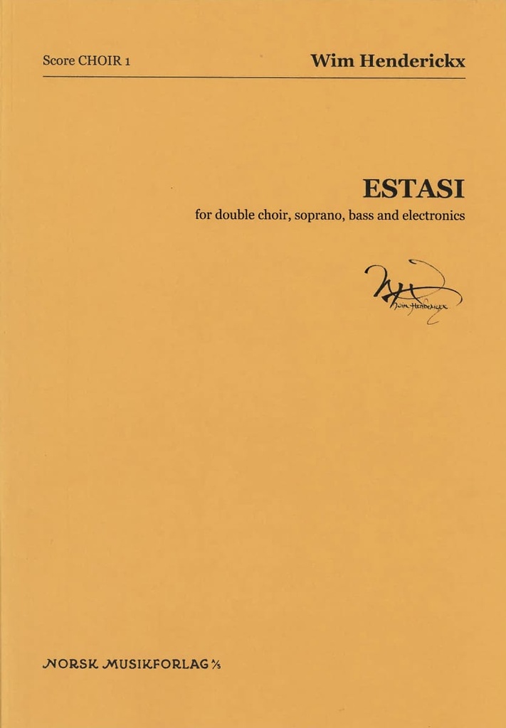 Estasi (score choir 1)