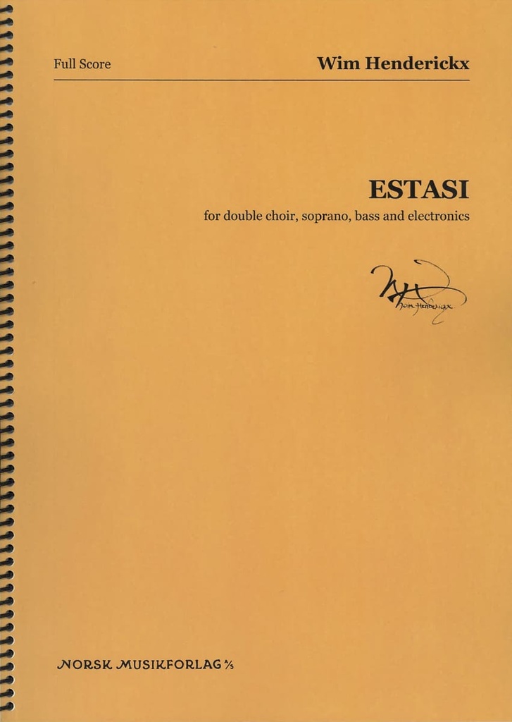 Estasi (full score)