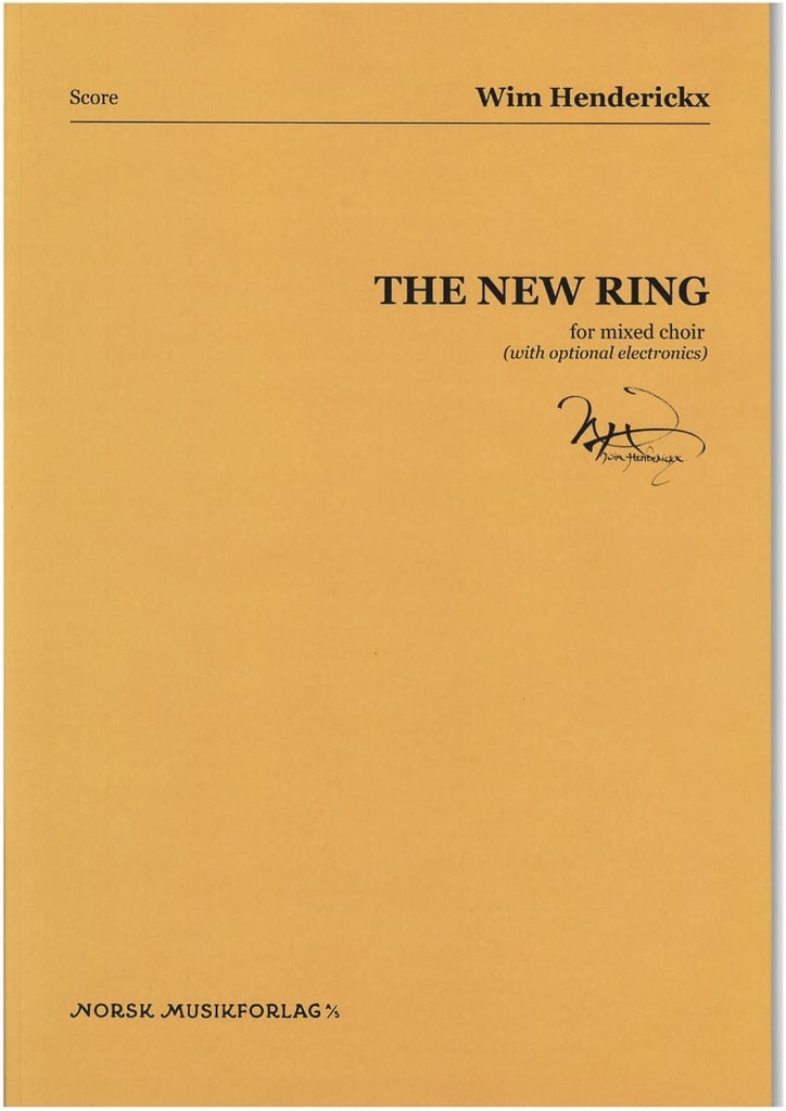 The New Ring for mixed choir