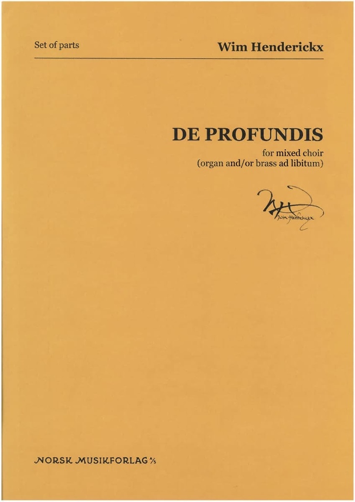 De Profundis (brass parts)