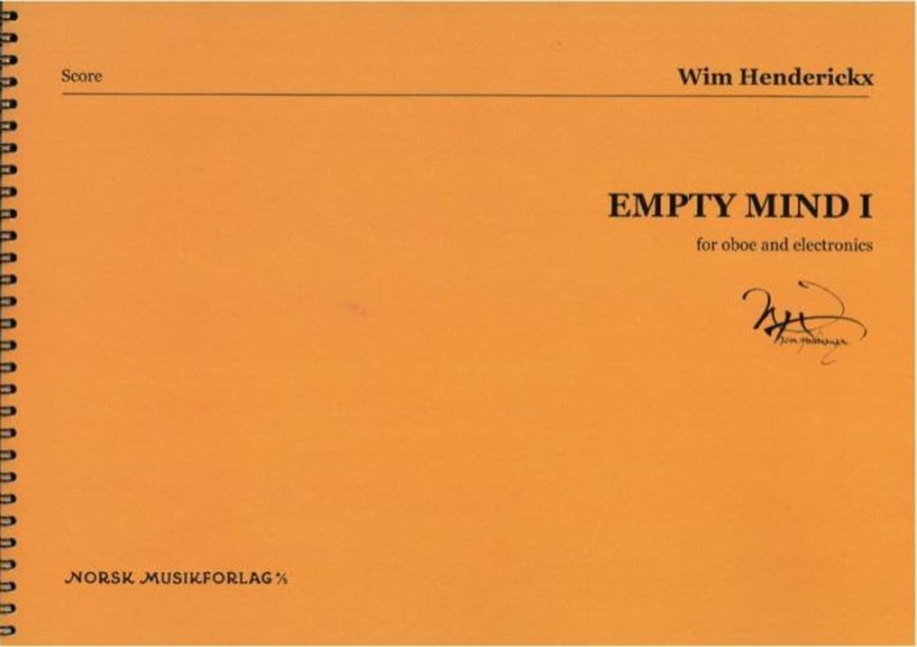 Empty Mind I (score)