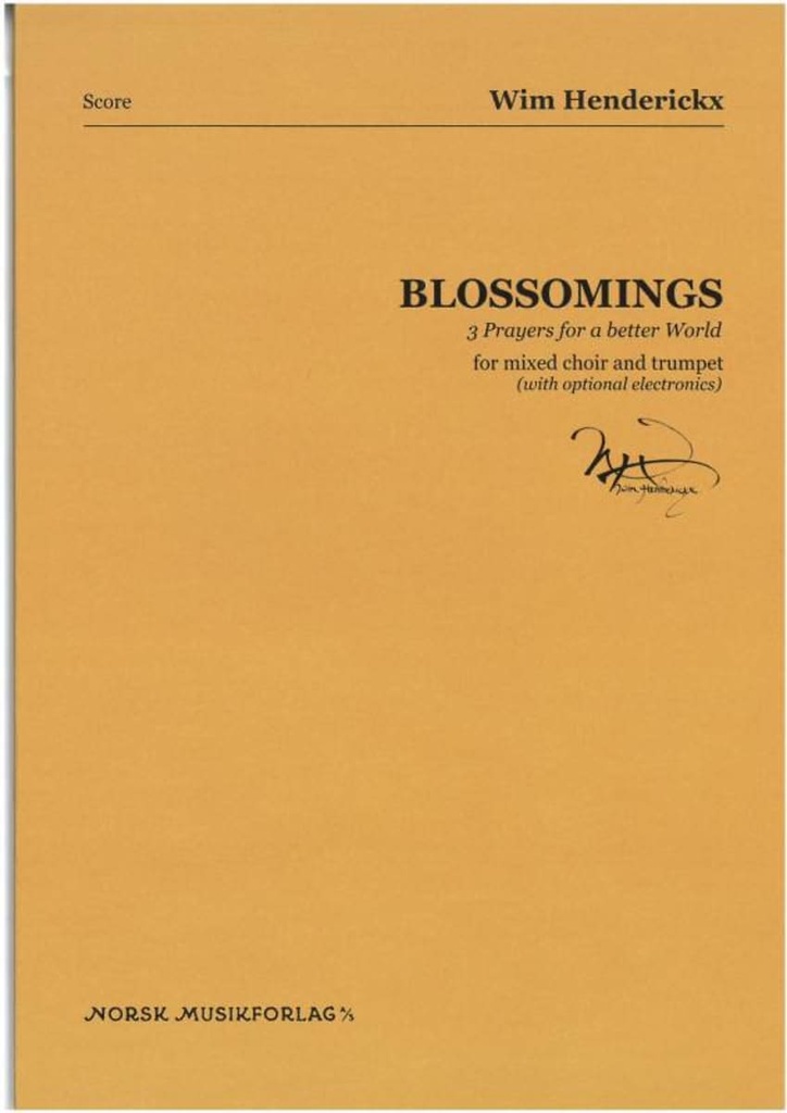 Blossomings (score)