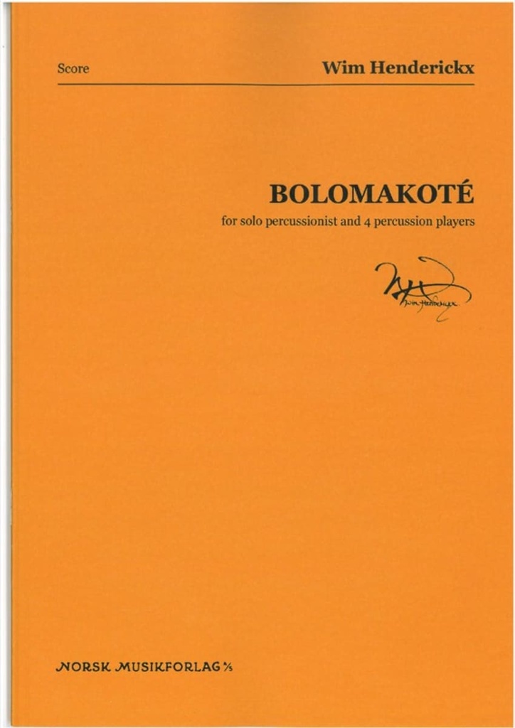 Bolomokaté (Score)