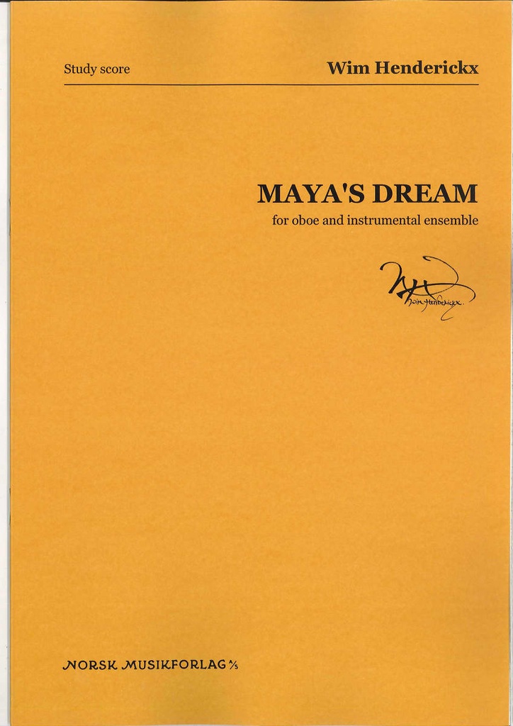 Maya's Dream (study score)