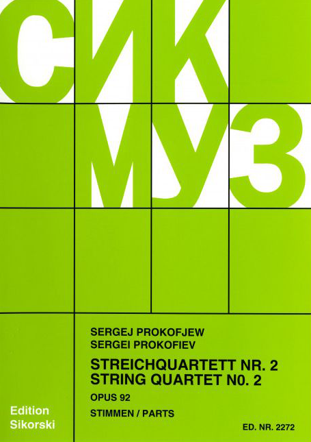Streichquartett Nr. 2 (Parts)