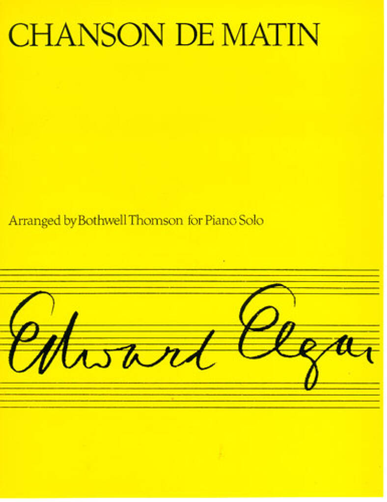 Chanson de Matin, Op.15 No.2