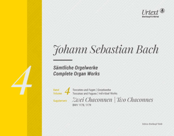 Complete Organ Works - Urtext - Vol.4 (Supplement)