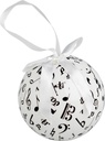 Kerstbal Muzieksymbolen
