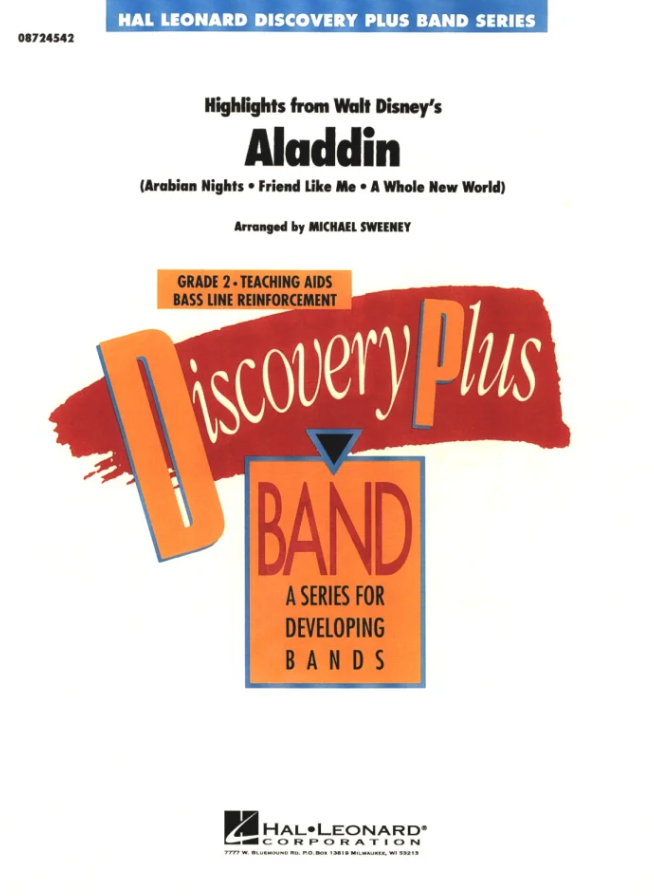 Highlights from Aladdin (Score & parts)