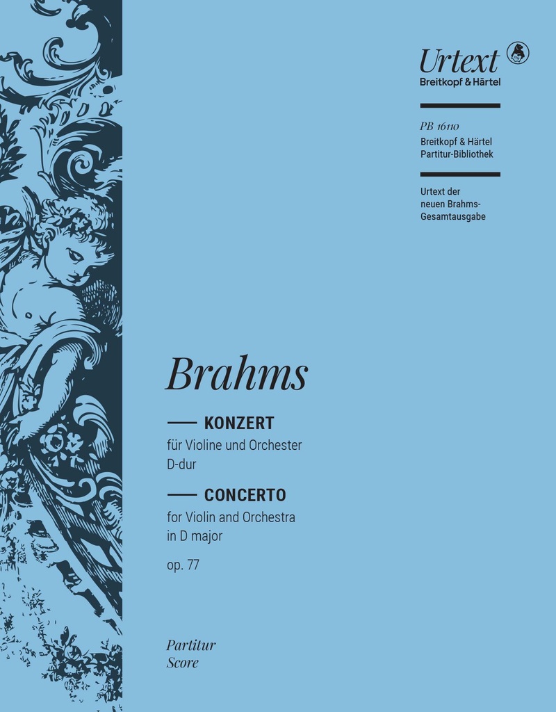 Concerto for Violin and Orchestra D major, Op.77 (Full score)
