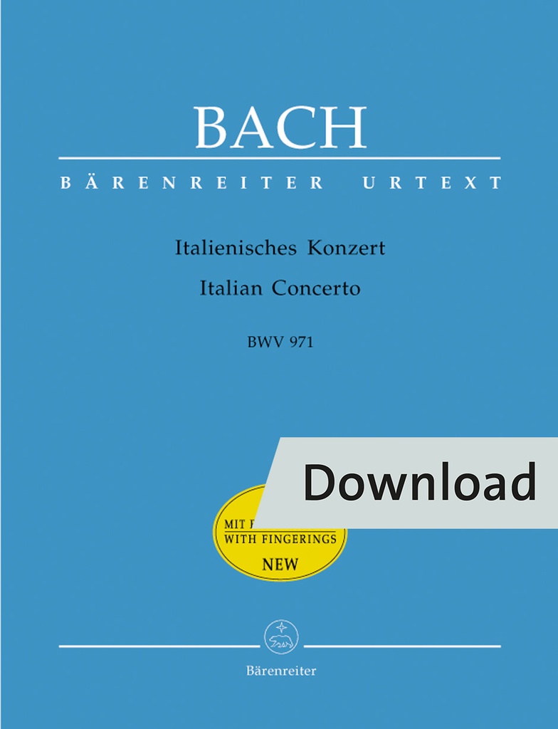 Italienisches Konzert BWV 971