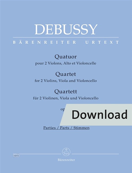 Quartett op. 10  (Set of parts)