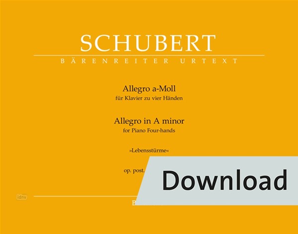 Allegro a-Moll op. post. 144 D 947 "Lebensstürme"