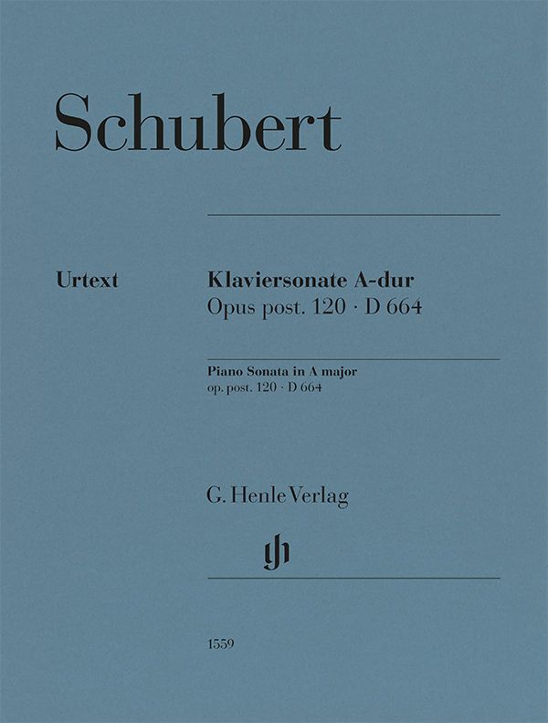 Piano Sonata A major, Op. Post. 120 D. 664
