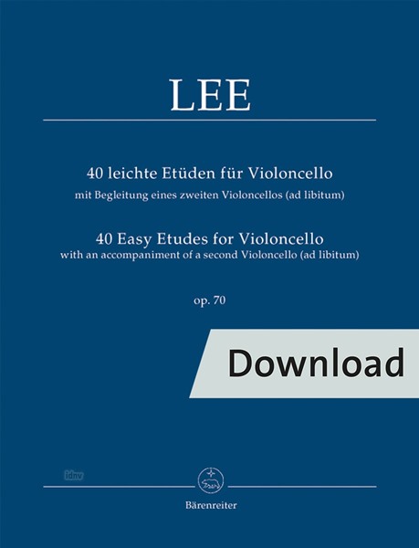 40 leichte Etüden op. 70