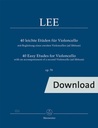 40 leichte Etüden op. 70