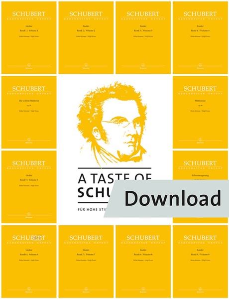A Taste of Schubert (High voice)