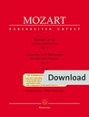 Konzert 3 No. 3 Es-Dur KV 447 (Piano reduction)