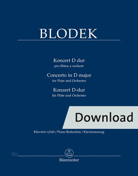 Konzert D-Dur (Piano reduction)