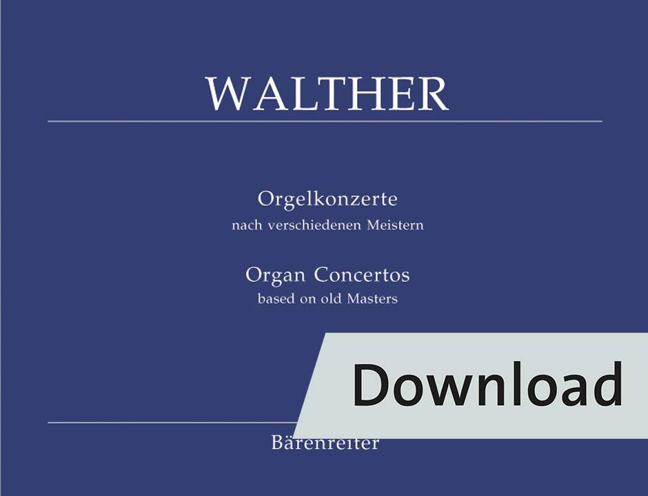 Orgelkonzerte nach verschiedenen Meistern