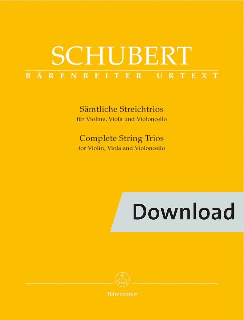 Sämtliche Streichtrios (Set of parts)