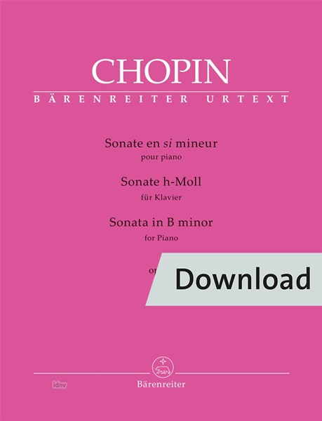 Sonate h-Moll op. 58