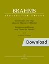 Variationen und Fuge über ein Thema von Händel op. 24