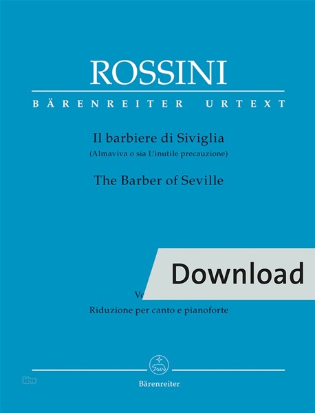 The Barber of Seville (Vocal Score)
