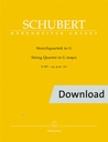 Streichquartett G-Dur op. post. 161 D 887 (Set of parts)