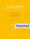 Streichquartette II D 18, 32, 36, 68 (Set of parts)