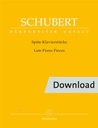 Späte Klavierstücke