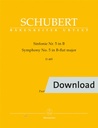 Sinfonie 5 No. 5 in B-Dur D 485 (Full Score)
