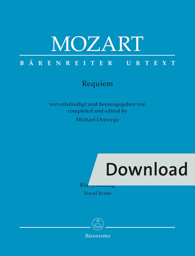 Requiem (Vocal score, Ostrzyga Edition)