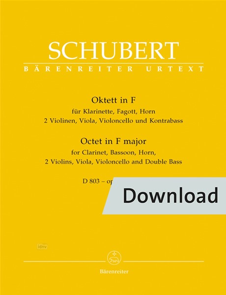 Oktett in F-Dur op. post.166 D 803