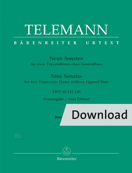 Neun Sonaten TWV 40:141-149