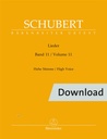 Lieder - Vol. 11 (High voice)