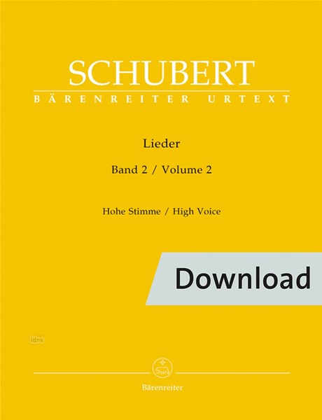 Lieder - Vol.2 (High voice)